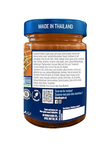 Blue Dragon Peanut Satay Sauce 2 x 325ml – Creamy & Aromatic, Non-GMO - Canadian Distribution - Ships Free Within Canada on Orders Above CAD $199 - Image 5