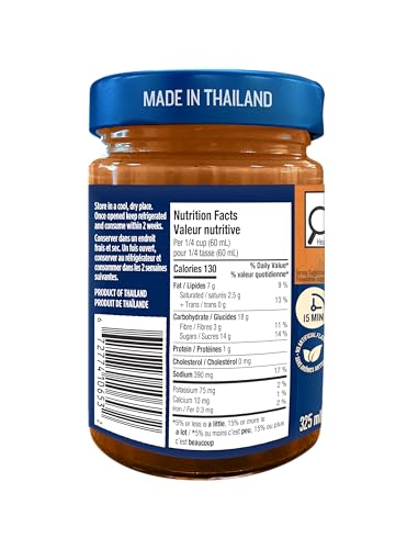 Blue Dragon Peanut Satay Sauce 2 x 325ml – Creamy & Aromatic, Non-GMO - Canadian Distribution - Ships Free Within Canada on Orders Above CAD $199 - Image 6