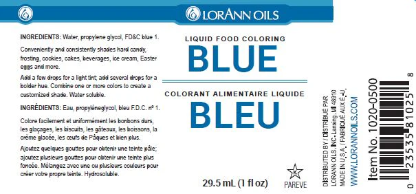 Blue Liquid Food Color - Liquid Food Coloring - 4 oz - 1 Gallon - Ships Free Within Canada on Orders Above CAD $199 - Image 2
