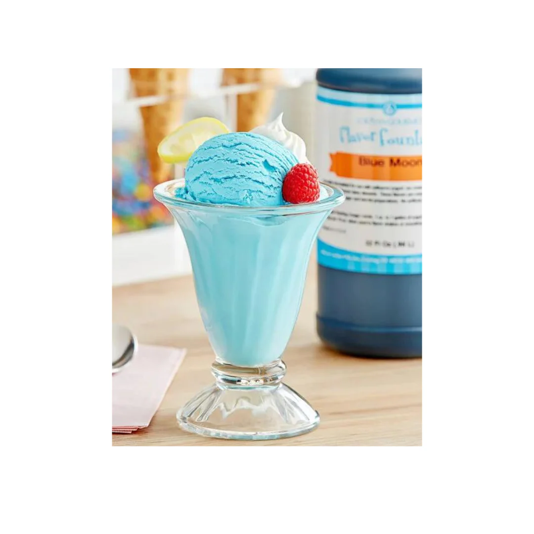 Blue Moon Flavor Fountain - 4 oz - 32 oz Bottle - Flavoring for Ice Cream, Milk Shakes, Slush, Food and Beverages - Ice Cream and Beverage Flavors - LorAnn Oils - Canadian Distribution - Ships Free Within Canada on Orders Above CAD $199 - Image 7