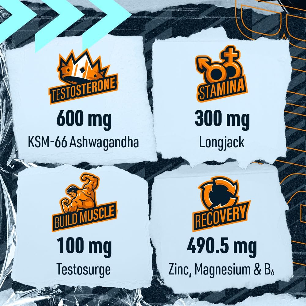 Blue Star – Status Testosterone Booster – 90 Capsules - Image 4