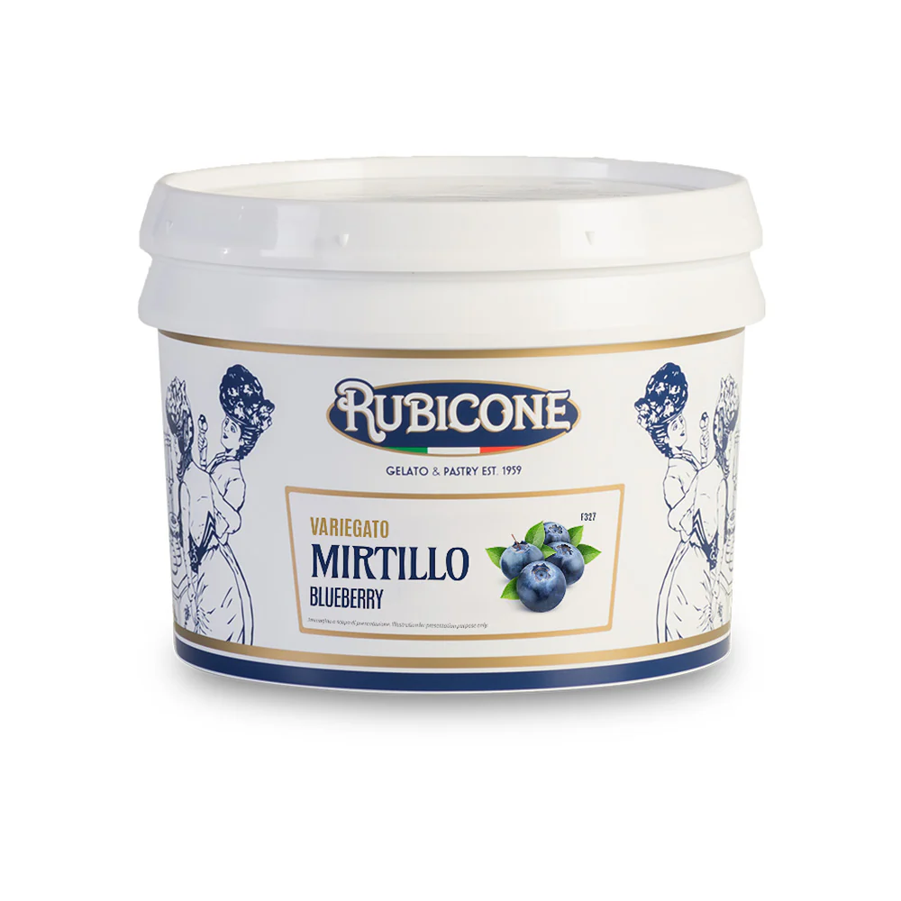 Blueberry Sundae Dessert Topping - 3 KG Bucket - Blueberry Variegate - Rubicone Canada - Ships Free Within Canada on Orders Above CAD $199 - Image 2