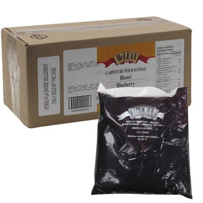 Blueberry Sundae Topping - 5X1L/CS - by McLean Canada - Ships Free Within Canada on Orders Above CAD $199 - Image 3