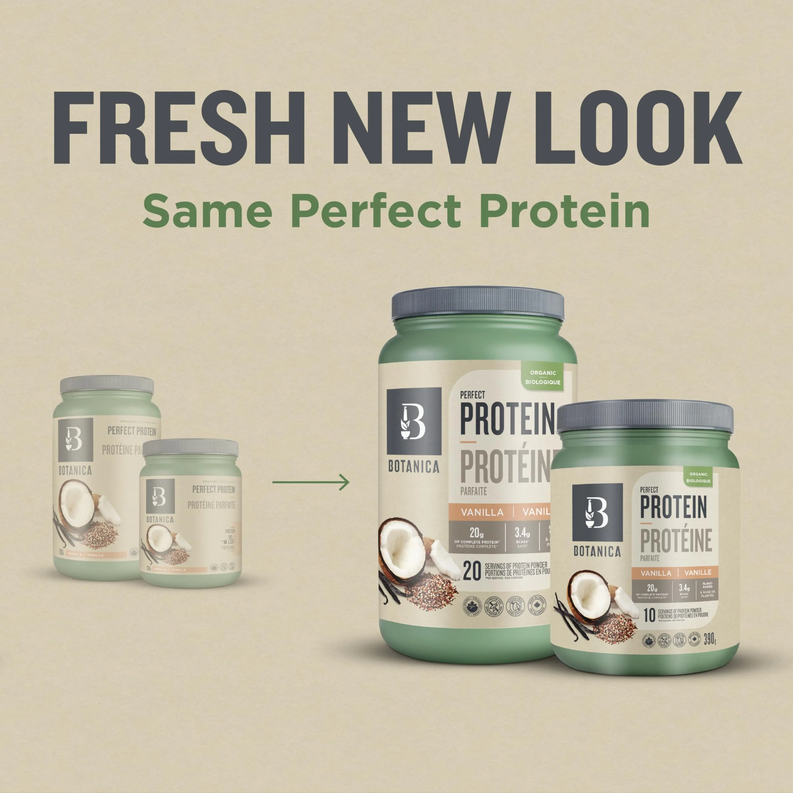 Botanica – Organic Vegan Perfect Protein – Vanilla – 780g - Canadian Distribution - Ships Free Within Canada on Orders Above CAD $199 - Image 8