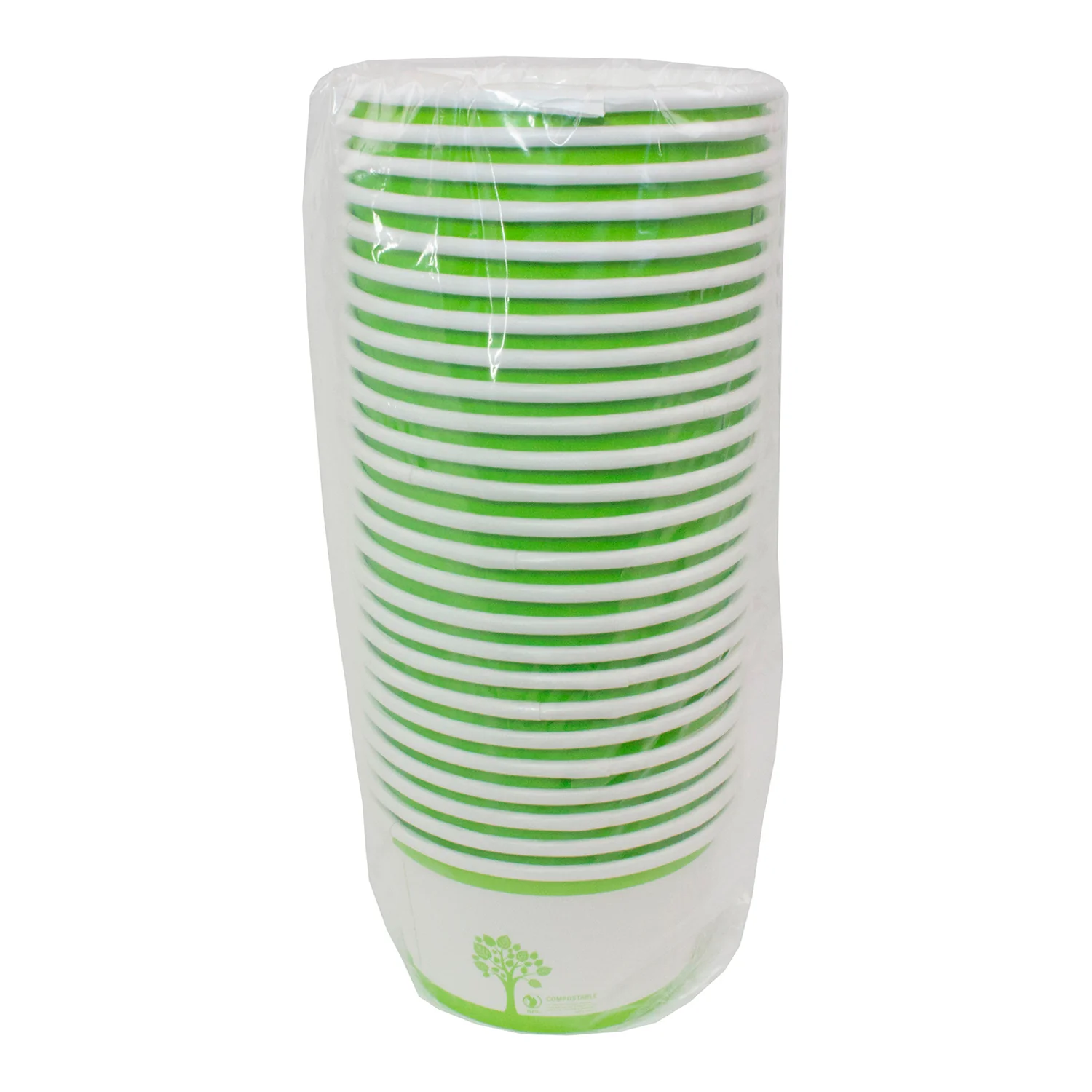 Bowl Paper Soup 12 oz. Tree Design - 500 x 12 oz - Galligreen - Packaging and Accessories - Restaurant Supplies and Equipment - Canadian Distribution - Image 4