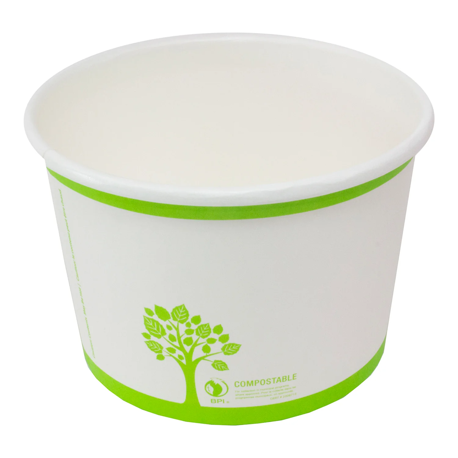 Bowl Soup Paper 16 oz. - 1 x 500 count - Galligreen - Packaging and Accessories - Restaurant Supplies and Equipment - Canadian Distribution - Image 2