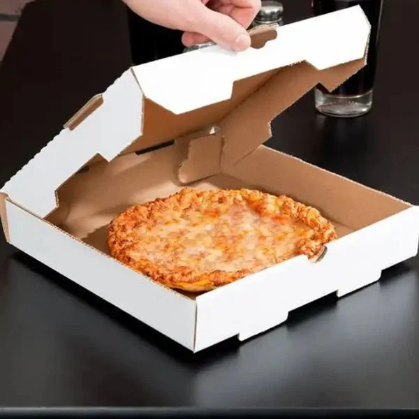 Box Pizza Party King 15x21in White - 1 x 50 count - Masterpiece Foods - Packaging and Accessories - Restaurant Supplies and Equipment - Canadian Distribution - Image 2