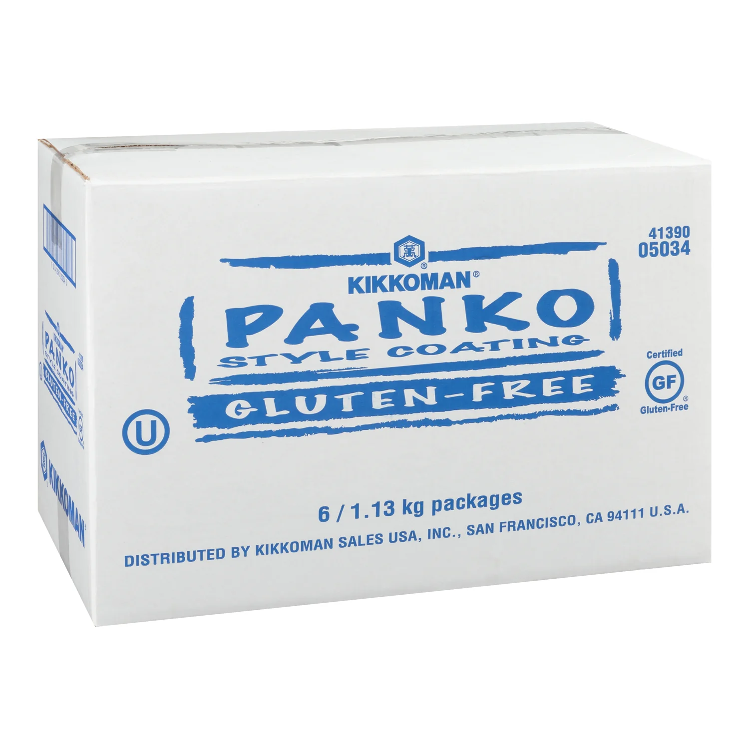 Bread Crumb Panko Style Gluten-Free - 6 x 2.5 lb - Kikkoman - Baking Mixes and Ingredients - Canadian Distribution - Ships Free Within Canada on Orders Above CAD $199 - Image 2