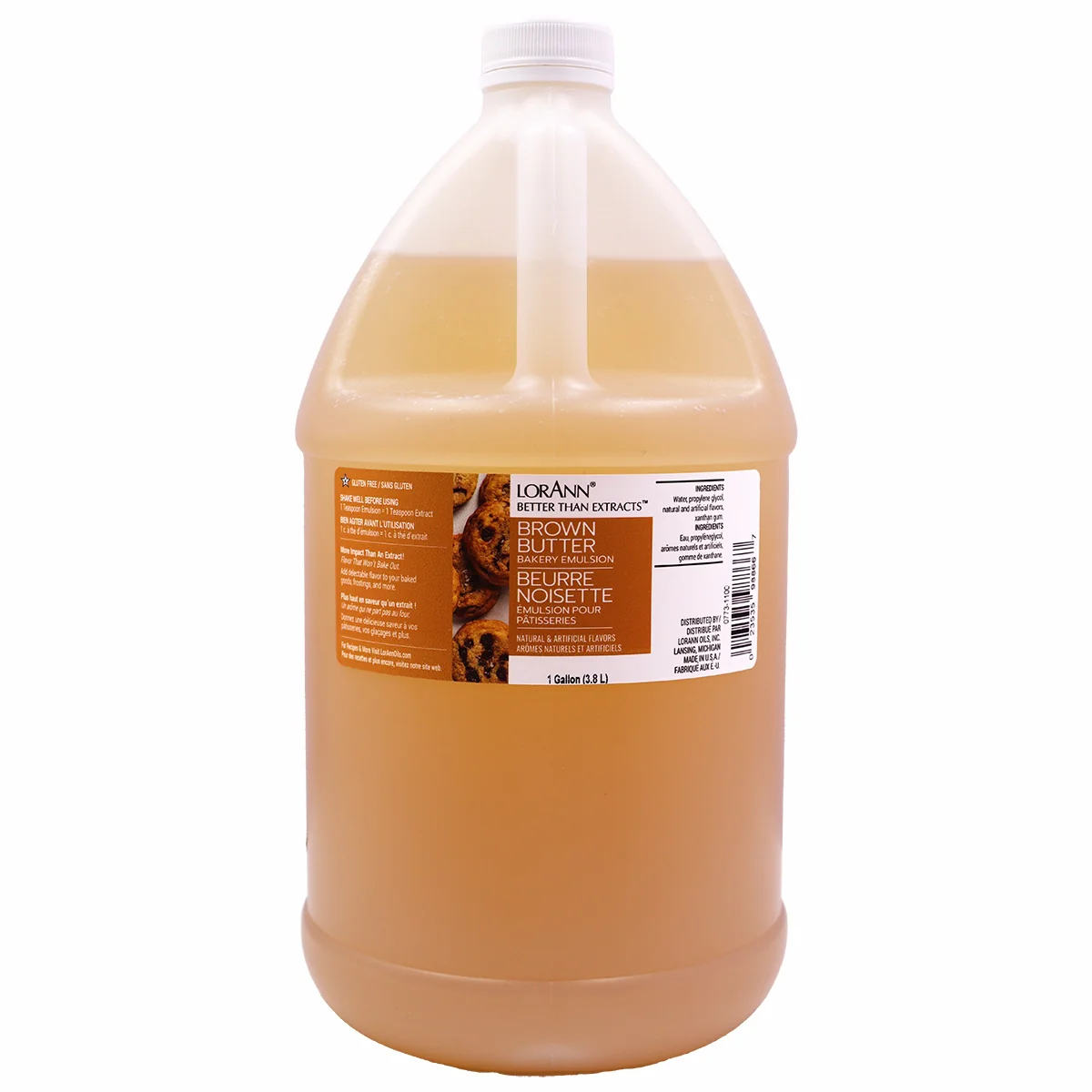 Brown Butter Bakery Emulsion - 4 oz. - 16 oz. - 1 Gallon - 5 Gallons - Bakery Emulsions Canada - Ships Free Within Canada on Orders Above CAD $199 - Image 3