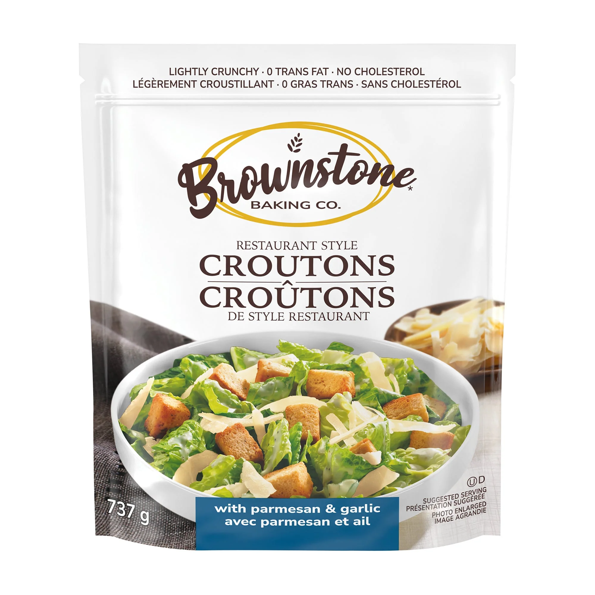 Brownstone Restaurant Style Croutons - 4 x 737 g - Grocery and Food Items - Canadian Distribution - Ships Free Within Canada on Orders Above CAD $199