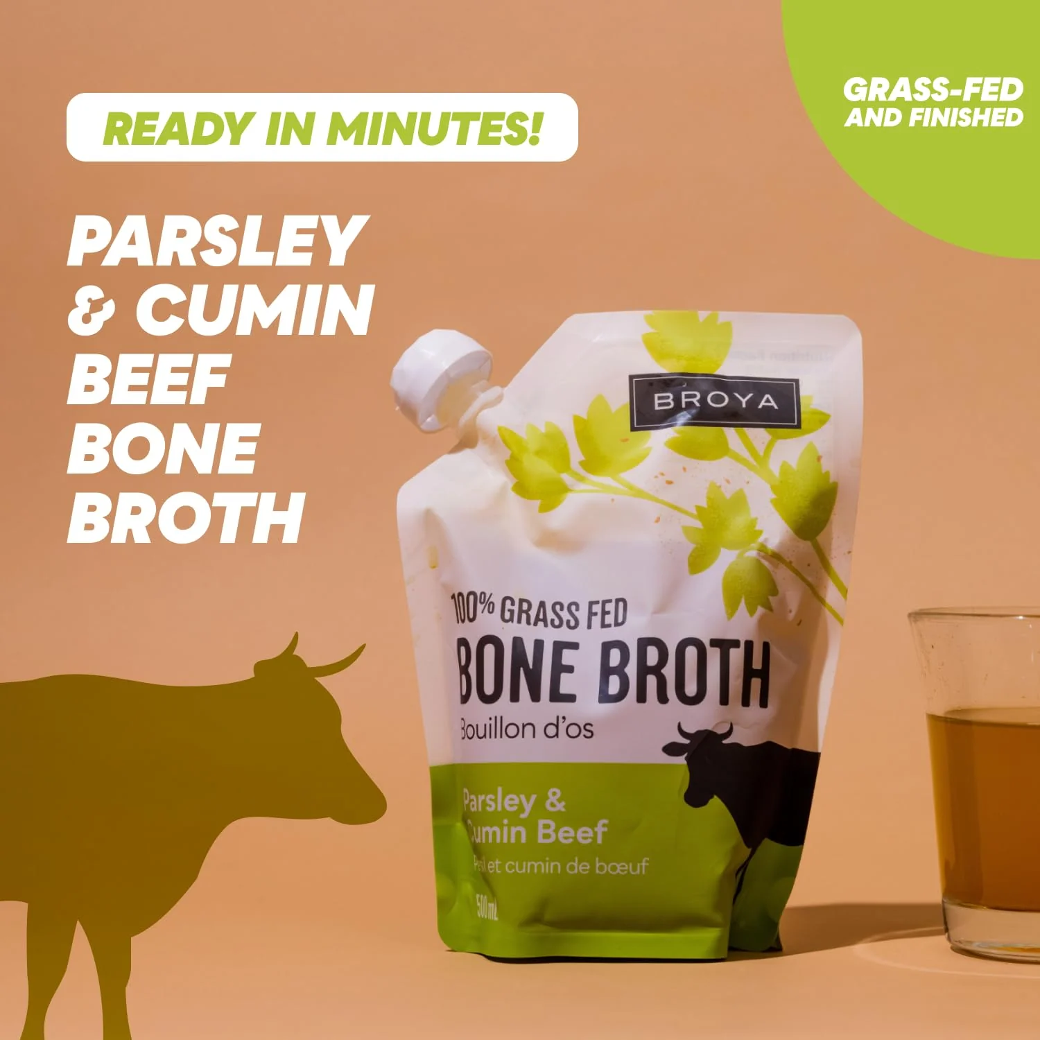 Broya – Bone Broth Variety Pack – Beef and Chicken – 8 Pack - Canadian Distribution - Ships Free Within Canada on Orders Above CAD $199 - Image 2