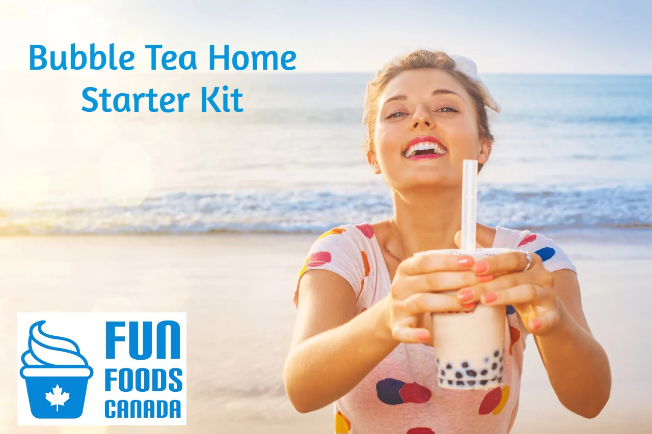 DIY Bubble Tea Home Starter Kit for Home, Office, Birthday Parties, Special Events etc. - Ships Free Within Canada on Orders Above CAD $199