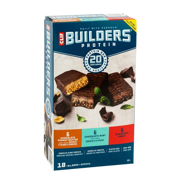 Builders Protein - 72 × 68 g - Clif Bar - Canadian Distribution - Ships Free Within Canada on Orders Above CAD $199 - Image 2