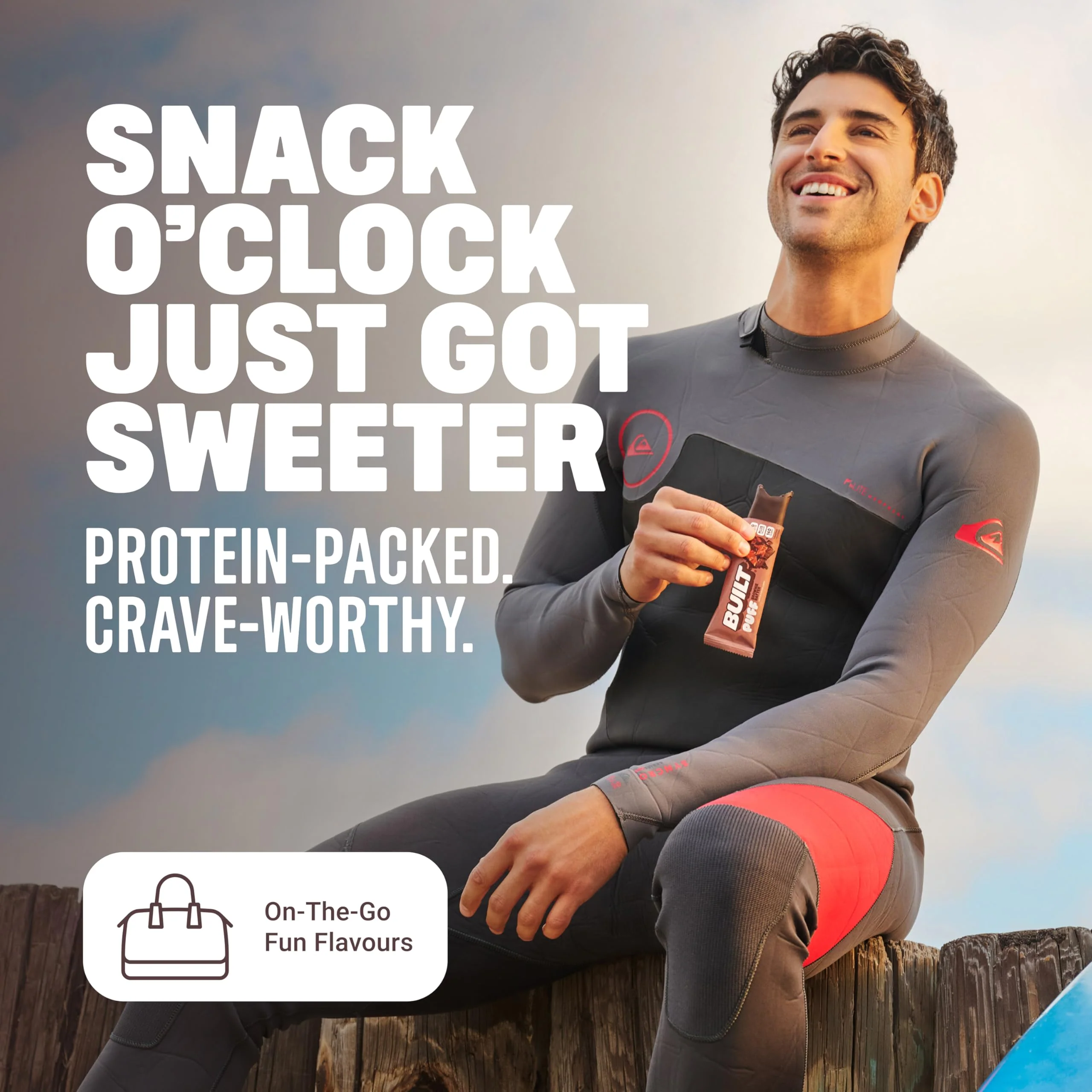 Built Bar Puff Protein Bars – Brownie Batter Flavor (12-Count Box) - Canadian Distribution - Ships Free Within Canada on Orders Above CAD $199 - Image 5