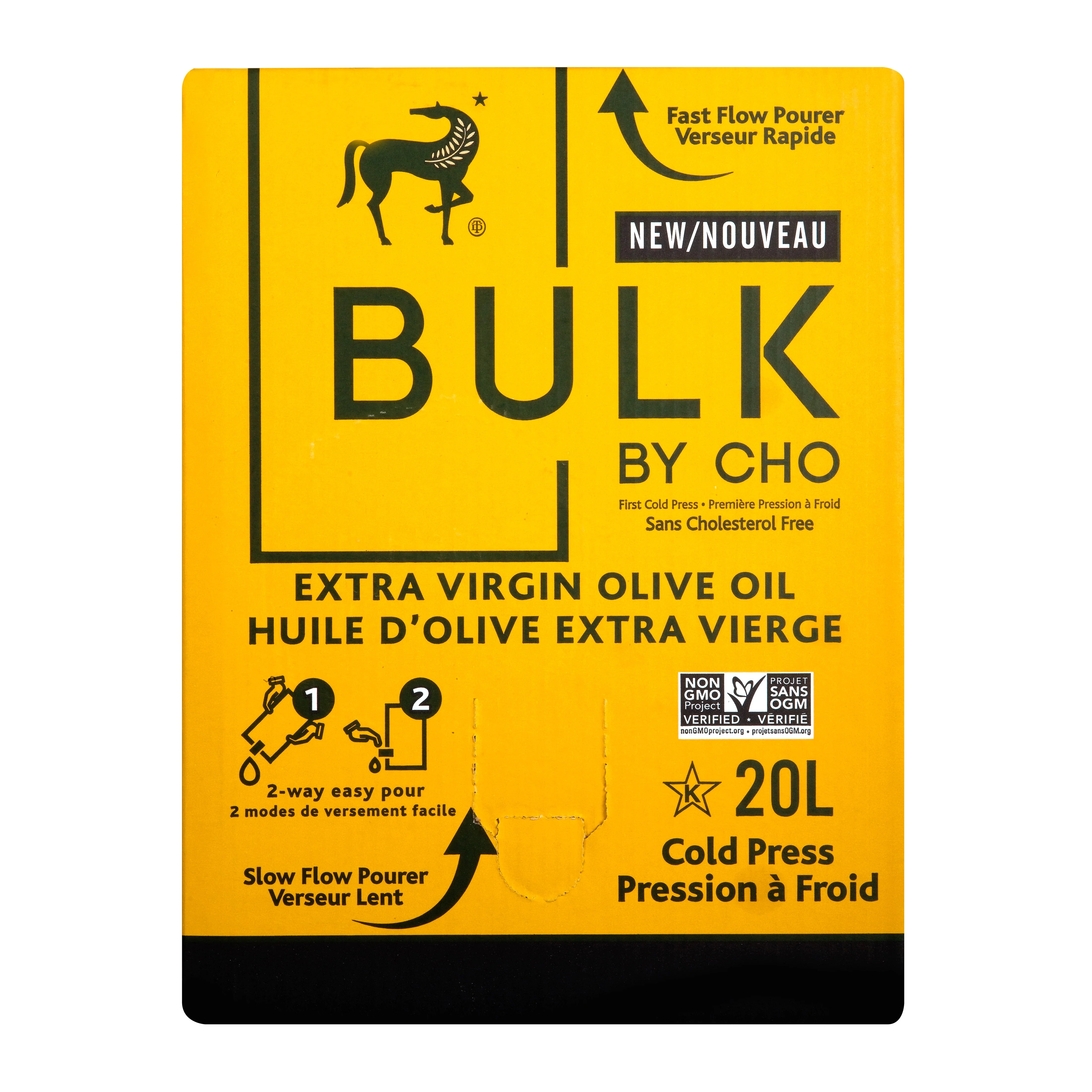 Bulk by CHO Bag-in-Box Extra Virgin Olive Oil - 2 x 20 L - Grocery and Food Items - Canadian Distribution - Ships Free Within Canada on Orders Above CAD $199 - Image 3