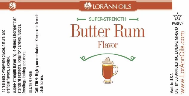 Butter Rum Flavoring - Super Strength Flavor 1 oz., 16 oz., 1 Gallon, 5 Gallons - Ships Free Within Canada on Orders Above CAD $199 - Image 5