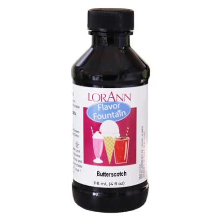 Butterscotch Flavor - 4 oz. - 32 oz. - Ice Cream and Beverage Flavors - LorAnn Oils - Canadian Distribution - Ships Free Within Canada on Orders Above CAD $199