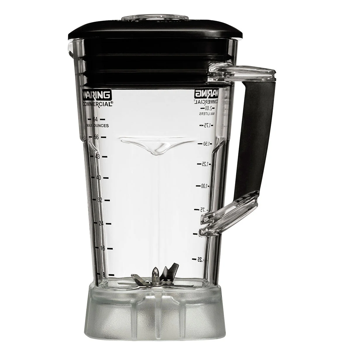 CAC89 - 64 oz. Copolyester Container with Lid and Jar Pad for TORQ 2.0 Series