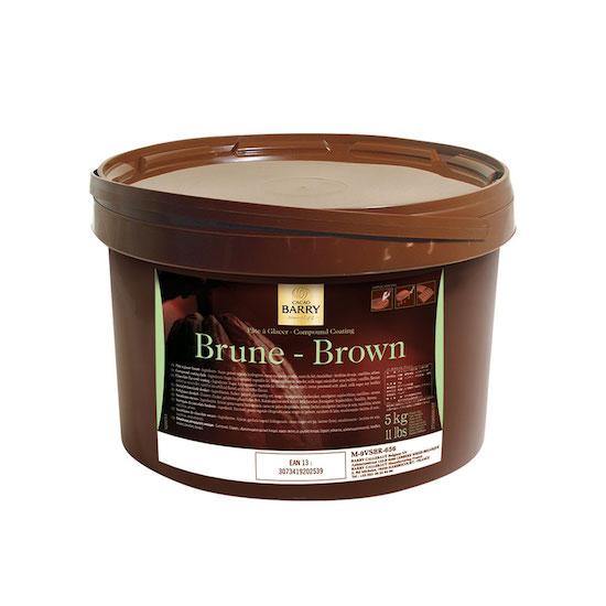 CACAO BARRY Pate a Glacer Brune – No Tempering Dark Coating Chocolate - 5kg - Canadian Distribution - Ships Free Within Canada on Orders Above CAD $199 - Image 2