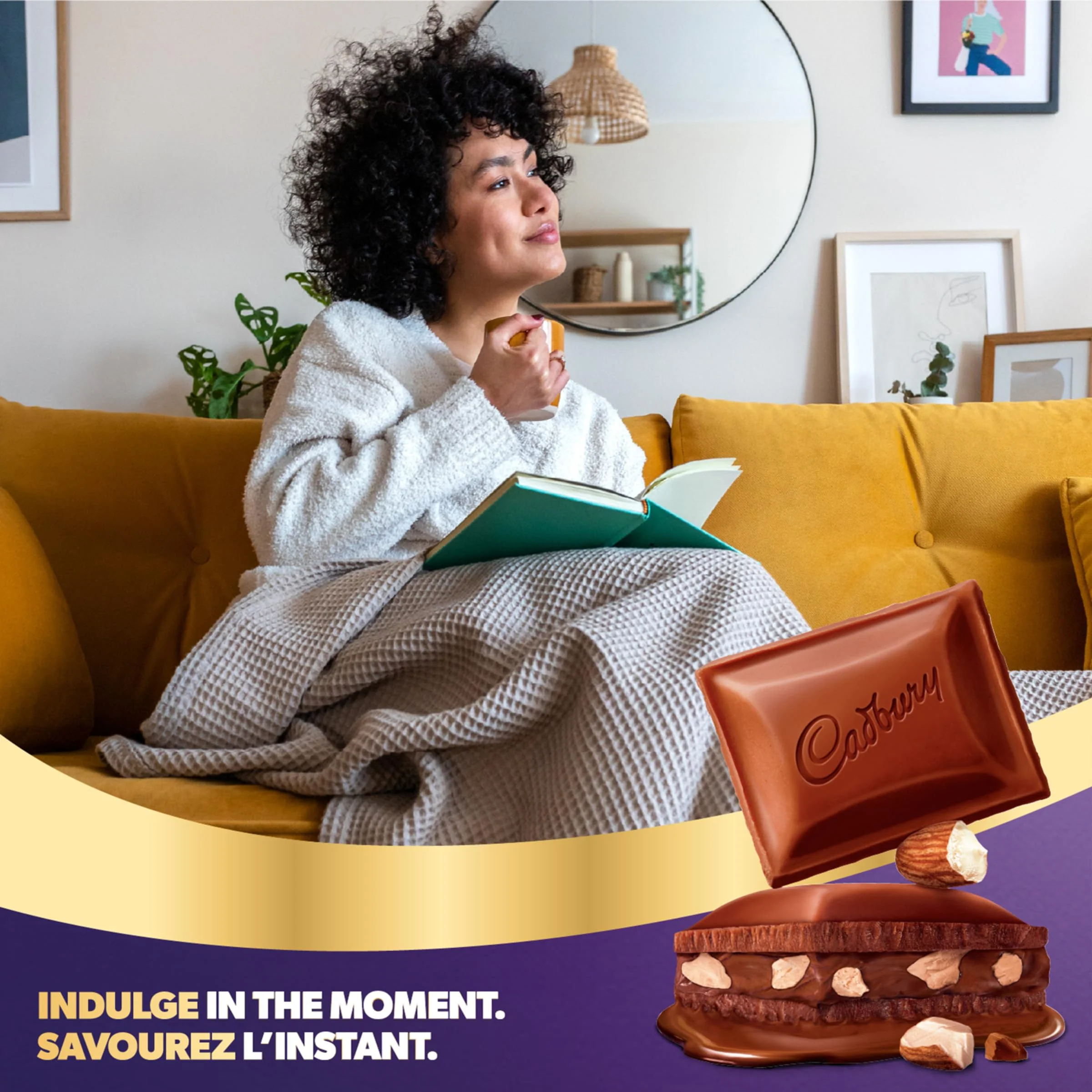 Cadbury Dairy Milk Almond Creme 2 x 105g Chocolate Bar - Canadian Distribution - Ships Free Within Canada on Orders Above CAD $199 - Image 5