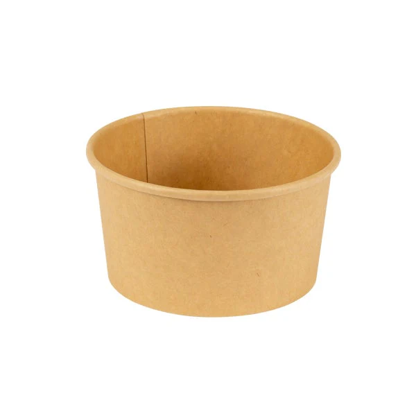 Café Express 12-oz Kraft Paper Bowl - Pack of 300  - Disposables, Restaurant Packaging and Take-Out Supplies - Canadian Distribution - Ships Free Within Canada on Orders Above CAD $199