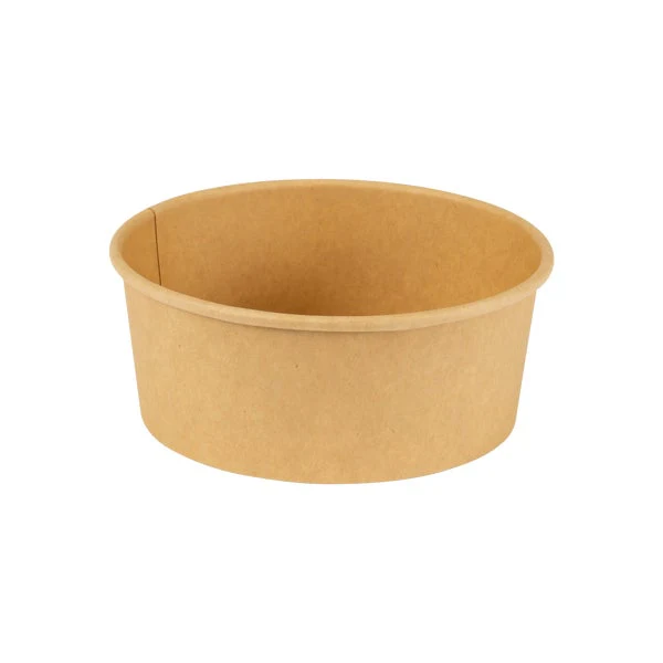 Café Express 24-oz Kraft Paper Bowl - Pack of 240  - Disposables, Restaurant Packaging and Take-Out Supplies - Canadian Distribution - Ships Free Within Canada on Orders Above CAD $199