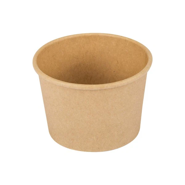 Café Express 4 oz Kraft Paper Bowl - Pack of 1000  - Disposables, Restaurant Packaging and Take-Out Supplies - Canadian Distribution - Ships Free Within Canada on Orders Above CAD $199