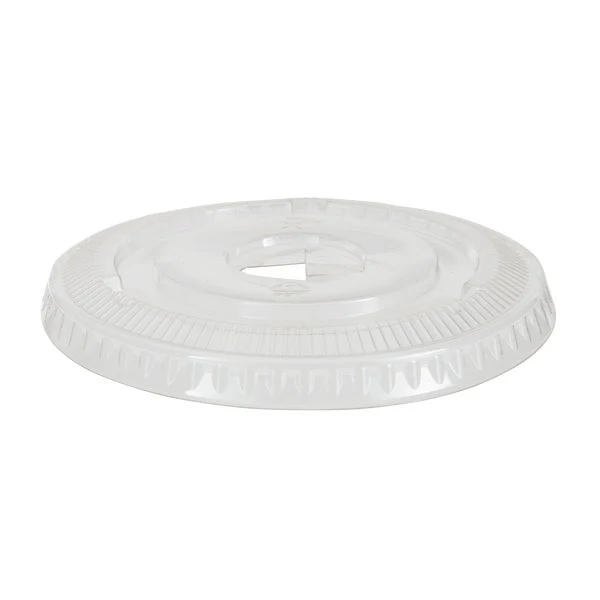 Cafe Express 92mm Slotted Lid For Cold Cups - Pack Of 1000  - Disposables, Restaurant Packaging and Take-Out Supplies - Canadian Distribution - Ships Free Within Canada on Orders Above CAD $199