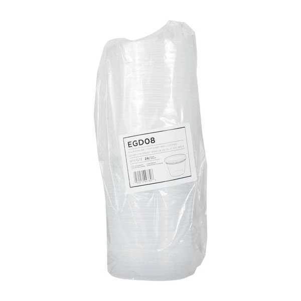 Café Express Deli Containers with Lids237 mL (8 oz) - Pack of 240  - Disposables, Restaurant Packaging and Take-Out Supplies - Canadian Distribution - Ships Free Within Canada on Orders Above CAD $199 - Image 2