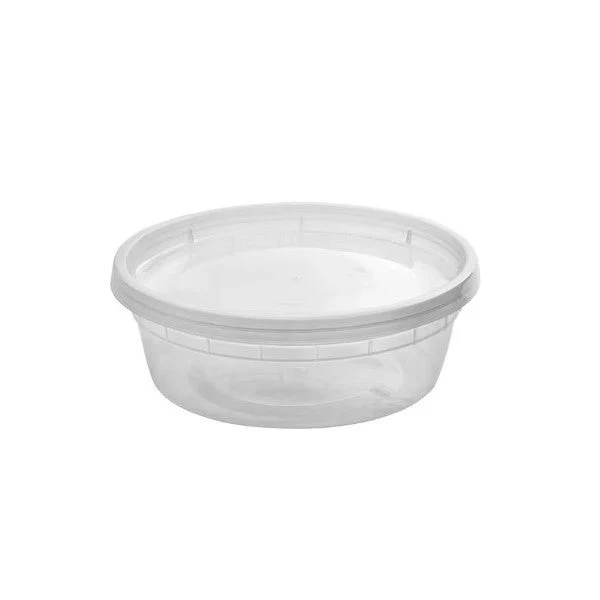 Café Express Deli Containers with Lids237 mL (8 oz) - Pack of 240  - Disposables, Restaurant Packaging and Take-Out Supplies - Canadian Distribution - Ships Free Within Canada on Orders Above CAD $199 - Image 4