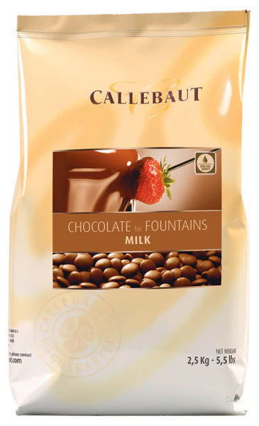 Callebaut Milk Chocolate for fountains (Box of 8x2.5KG) - 37.8% - Ships Free Within Canada on Orders Above CAD $199 - Image 2
