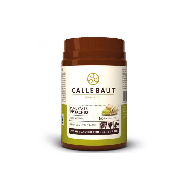 CALLEBAUT Premium Pistachio Paste – 100% Pure Unsweetened - 250g/1kg - Canadian Distribution - Ships Free Within Canada on Orders Above CAD $199 - Image 2