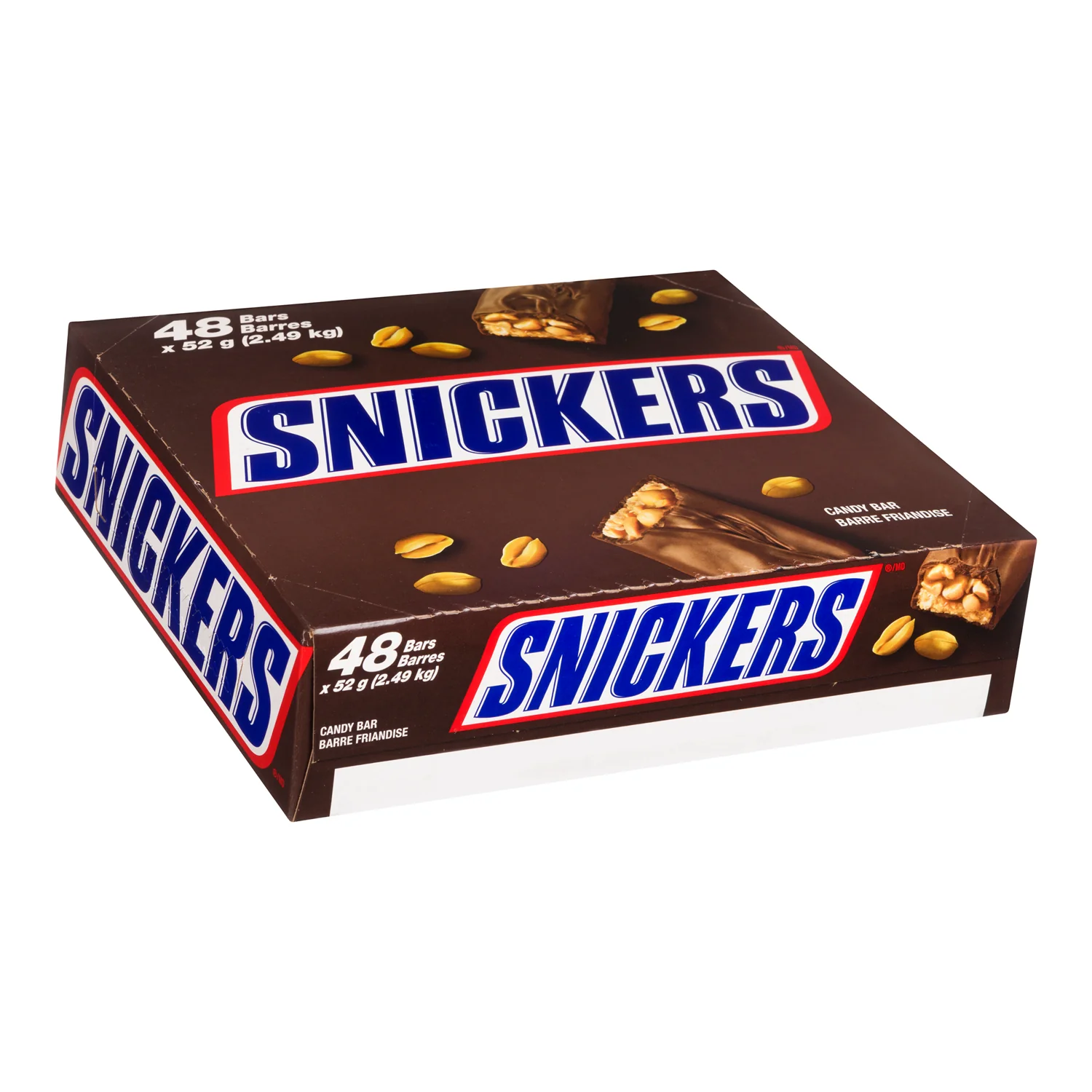 Candy Bar Snickers Peanut - 384 count (Case = 48 count) - Snicker - Restaurant and Foodservice Ingredients - Canadian Distribution - Ships Free Within Canada on Orders Above CAD $199 - Image 3