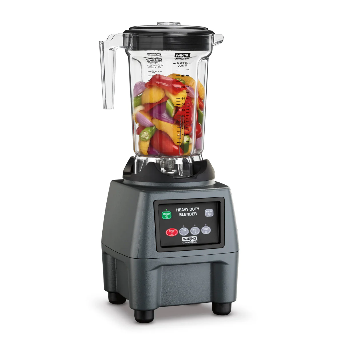 CB15P Heavy-Duty One Gallon Food Blender with Copolyester Jar by Waring Commercial - Image 4