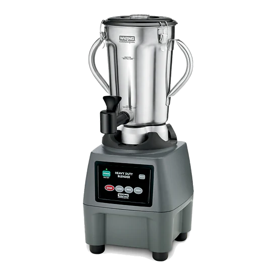 CB15SF Heavy-Duty One Gallon Food Blender with Spigot by Waring Commercial