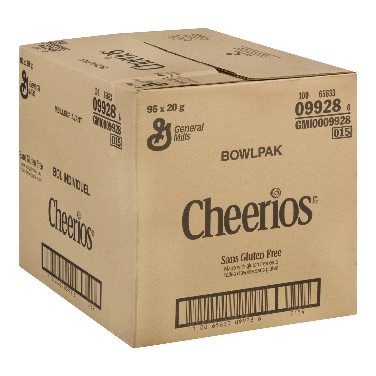 Cereal Cheerio Bowl Pack - 96 x 20 g - General Mills - Restaurant and Foodservice Ingredients - Canadian Distribution - Ships Free Within Canada on Orders Above CAD $199 - Image 2