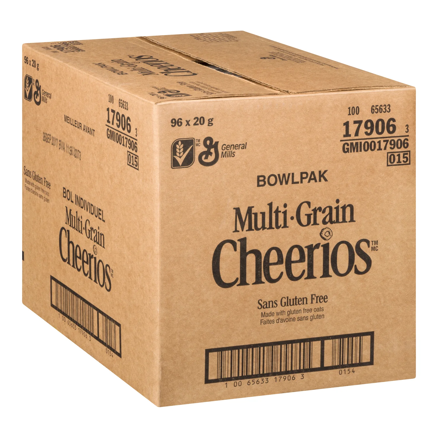 Cereal Cheerio Multigrain - 96 x 20 g - General Mills - Restaurant and Foodservice Ingredients - Canadian Distribution - Ships Free Within Canada on Orders Above CAD $199 - Image 3