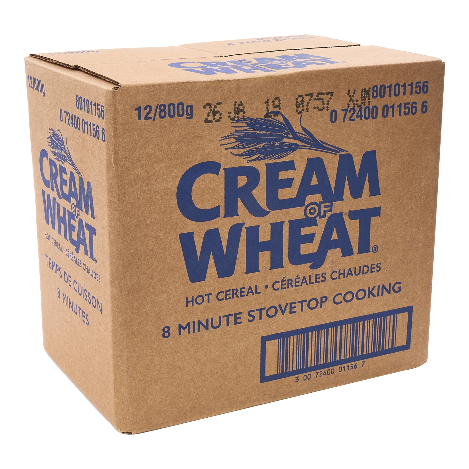 Cereal Cream Of Wheat - 12 x 800 g - Nabisco - Restaurant and Foodservice Ingredients - Canadian Distribution - Ships Free Within Canada on Orders Above CAD $199 - Image 2