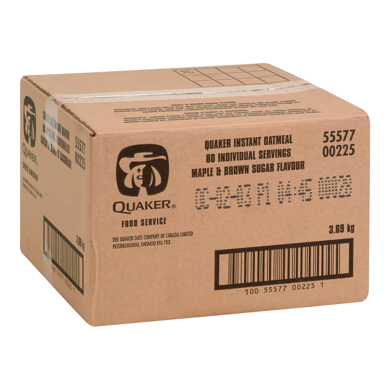 Cereal Oatmeal Maple Brown Sugar - 80 x 47 g - Quaker - Restaurant and Foodservice Ingredients - Canadian Distribution - Ships Free Within Canada on Orders Above CAD $199 - Image 2