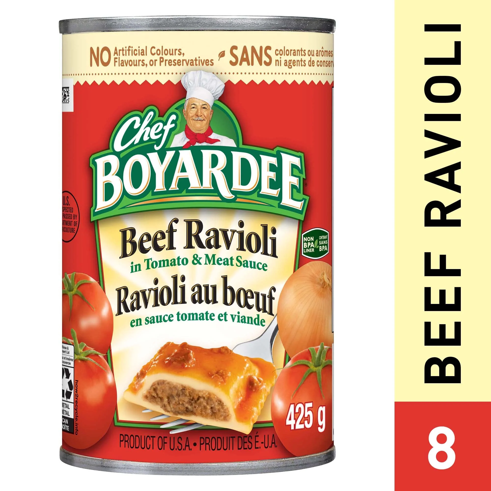 Chef Boyardee Beef Ravioli, 425g (8-Pack) - Canadian Distribution - Ships Free Within Canada on Orders Above CAD $199 - Image 7