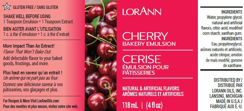 Cherry Bakery Emulsion - 4 oz. - 16 oz., 1 Gallon, 5 Gallons - Bakery Emulsions Canada - Ships Free Within Canada on Orders Above CAD $199 - Image 4