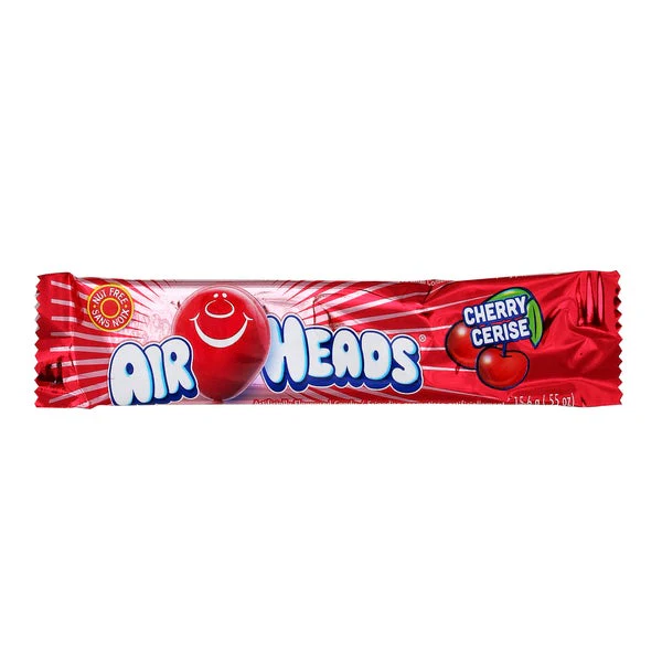 Cherry Candy - 144 × 15.6 g - Airheads - Canadian Distribution - Ships Free Within Canada on Orders Above CAD $199