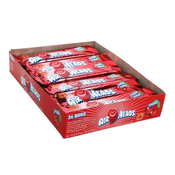 Cherry Candy - 144 × 15.6 g - Airheads - Canadian Distribution - Ships Free Within Canada on Orders Above CAD $199 - Image 2