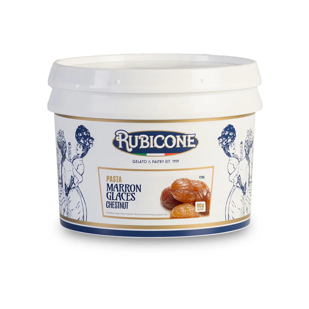 "PRE-ORDER" Chestnut Paste - Classic Gelato Pastes - Case of 2 x 3 KG Buckets - Rubicone Canada - Ships Free Within Canada on Orders Above CAD $199