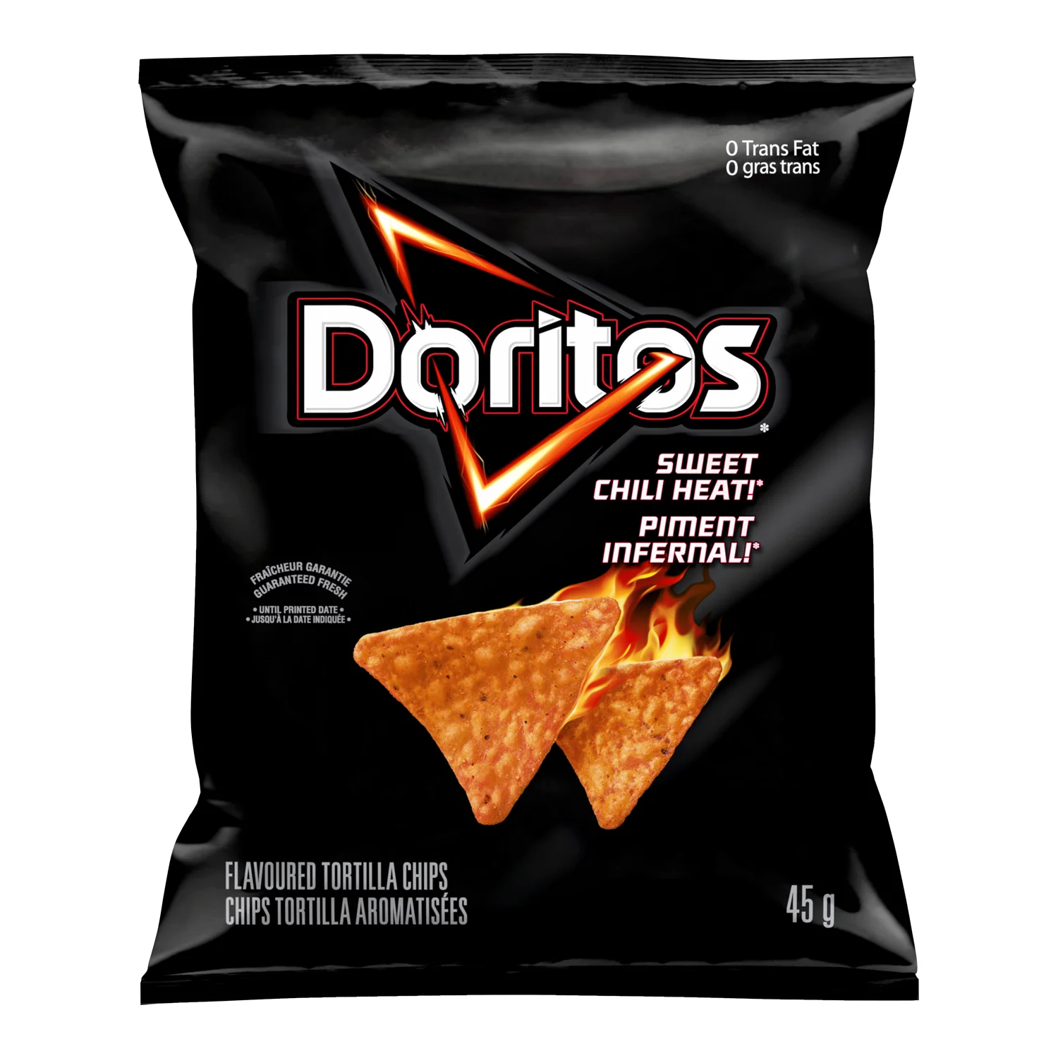 Chip Nacho Sweet Chili Hot - 48 x 45 g - Doritos - Restaurant and Foodservice Ingredients - Canadian Distribution - Ships Free Within Canada on Orders Above CAD $199 - Image 2