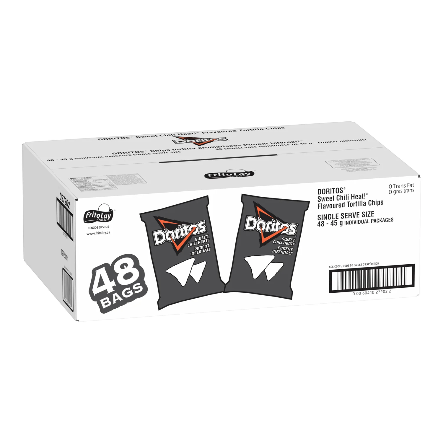Chip Nacho Sweet Chili Hot - 48 x 45 g - Doritos - Restaurant and Foodservice Ingredients - Canadian Distribution - Ships Free Within Canada on Orders Above CAD $199 - Image 3