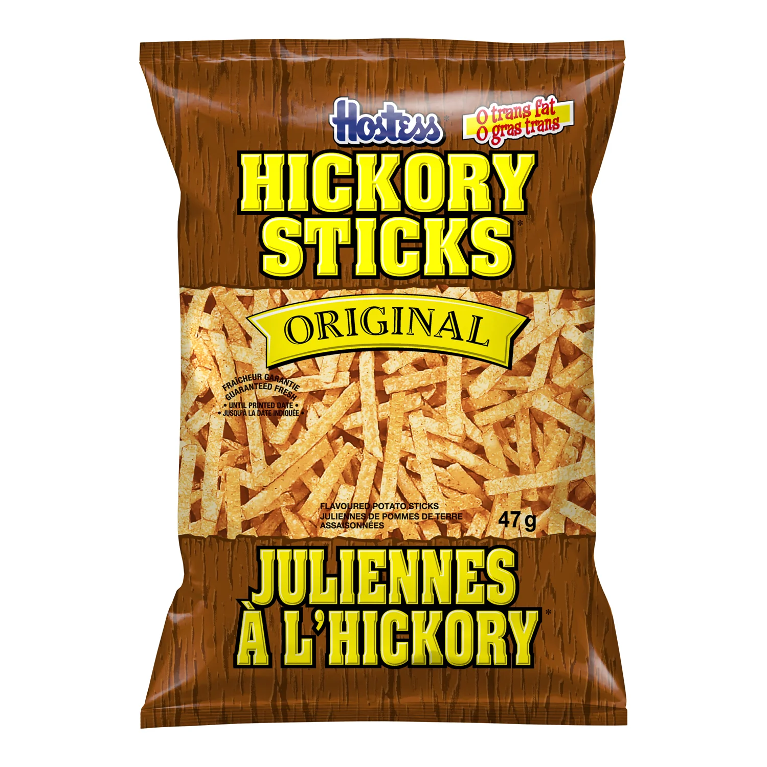 Chip Potato Hickory Sticks - 60 x 47 g - Hostess - Restaurant and Foodservice Ingredients - Canadian Distribution - Ships Free Within Canada on Orders Above CAD $199 - Image 2