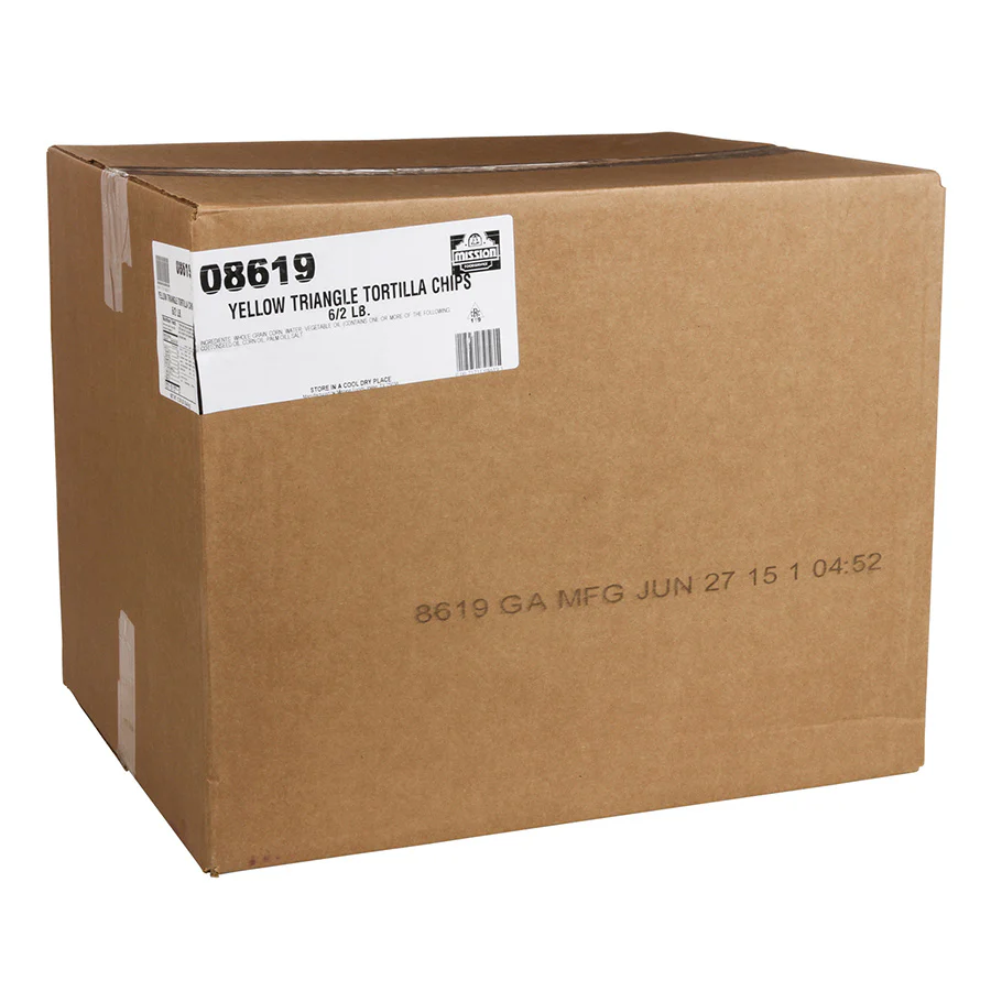 Chip Tortilla Yellow Corn - 6 x 2 lbs - Mission Foods - Restaurant and Foodservice Ingredients - Canadian Distribution - Ships Free Within Canada on Orders Above CAD $199 - Image 4