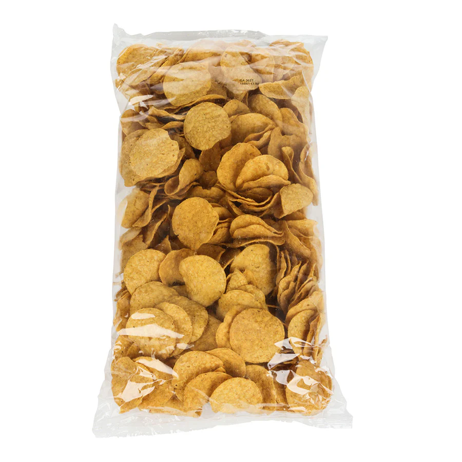 Chip Tortilla Yellow Corn Round - 6 x 2 lbss - Mission Foods - Restaurant and Foodservice Ingredients - Canadian Distribution - Ships Free Within Canada on Orders Above CAD $199