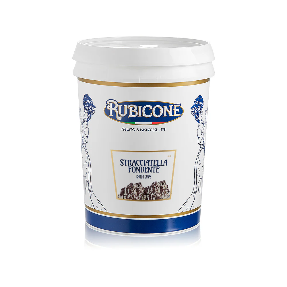"PRE-ORDER" Choco-Chips (Stracciatella) Paste - Classic Gelato Pastes - Case of 2 x 5 KG Buckets - Rubicone Canada - Ships Free Within Canada on Orders Above CAD $199